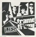 7inch Vinyl Single - Frame By Frame - Lies - Clear White vinyl