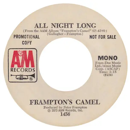Frampton's Camel - All Night Long