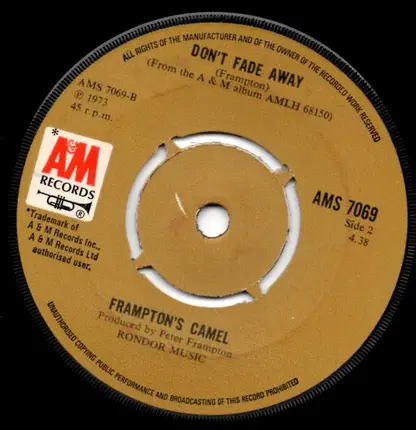 Frampton's Camel - All Night Long