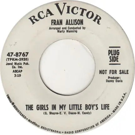Fran Allison - The Girls In My Little Boy's Life