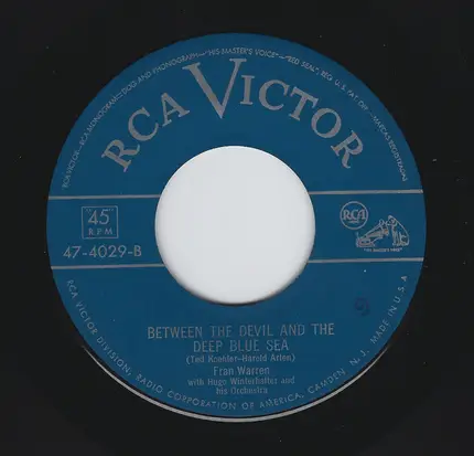 Fran Warren With Hugo Winterhalter Orchestra - Lets Fall In Love