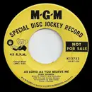 7inch Vinyl Single - Fran Warren - As Long As You Believe Me