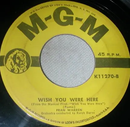 Fran Warren - What Is This Thing Called Love?