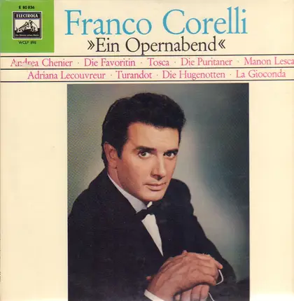 Franco Corelli - Ein Opernabend