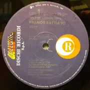 LP - Franco Battiato - 1972  Fetus / Pollution