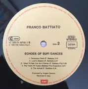 LP - Franco Battiato - Echoes Of Sufi Dances