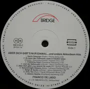 LP - Franco De Lago - Aber Dich Gibt's Nur Einmal... Und Andere Akkordeon-Hits