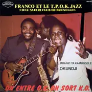 LP - Franco Et Orchestre T.P.O.K. Jazz - Chez Safari Club De Bruxelles
