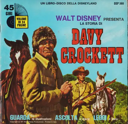 Franco Morgan - Walt Disney Presenta La Storia Di Davy Crockett