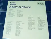 LP - Franco Madau - A Morti Sa Tirannia