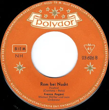 Franco Pagani - O, Tina / Rom Bei Nacht