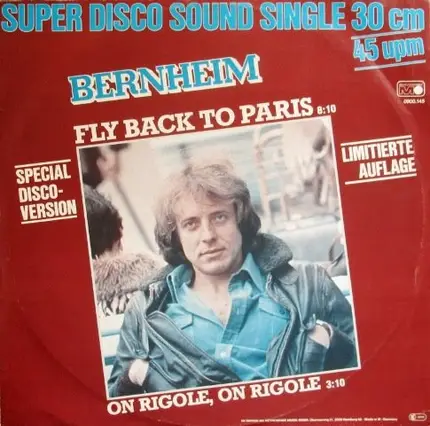 François Bernheim - Fly Back To Paris
