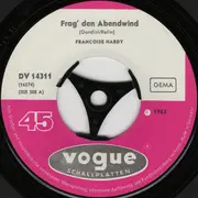 7inch Vinyl Single - Françoise Hardy - Frag' Den Abendwind