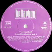 LP - Françoise Hardy - Ihre Größten Erfolge Vol.II