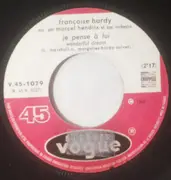 7inch Vinyl Single - Françoise Hardy - L'amour S'en Va / Je Pense À Lui