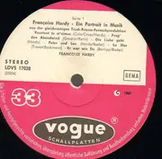 LP - Francoise Hardy - Portrait in Musik
