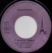 7inch Vinyl Single - François Valéry - Une Chanson D'été