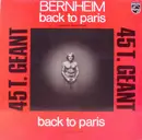 12inch Vinyl Single - François Bernheim - Back To Paris