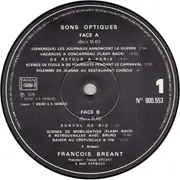 LP - François Bréant - Sons Optiques