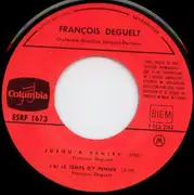 7inch Vinyl Single - François Deguelt - Jusqu'à Venise