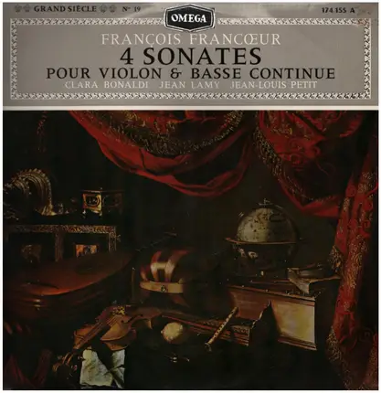 Francois Francoeur - 4 Sonates pour Violon & Basse Continue