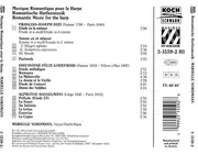 CD - François-Joseph Dizi , Félix Godefroid , Alphonse Hasselmans , Marielle Nordmann - Romantic Music for the Harp