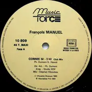 12inch Vinyl Single - François Manuel - Comme Si