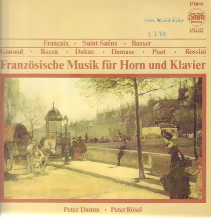 Francaix / Saint-Saens / Busser a.o. - Französische Musik für Horn und Klavier