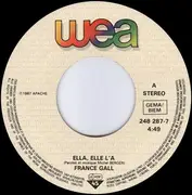 7inch Vinyl Single - France Gall - Ella Elle L'A / Dancing Brave