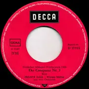 7inch Vinyl Single - France Gall - Computer Nr. 3 / Alle Reden Von Der Liebe