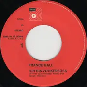 7inch Vinyl Single - France Gall - Ich Bin Zuckersüß