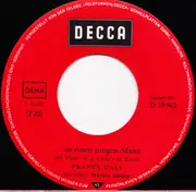 7inch Vinyl Single - France Gall - Merci, Herr Marquis
