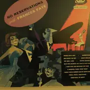 LP - Frances Faye - No Reservations - Mono