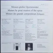 LP-Box - Cavalli / Puccini / Donizetti / Weber - Messen Grosser Opern-Meister - Hardcover box + booklet