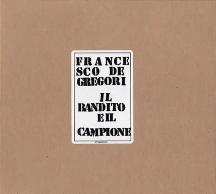 Francesco De Gregori - Il Bandito e il Campione
