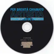 CD - Francesco De Gregori - Per Brevità Chiamato Artista