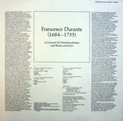 LP - Francesco Durante - Collegium Aureum - Quattro Concerti Für Streichorchester & B.C.