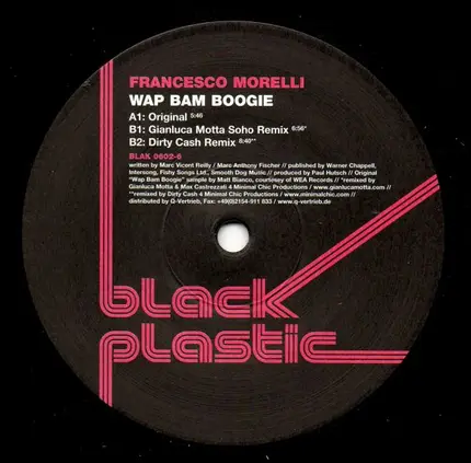 Francesco Morelli - Wap Bam Boogie
