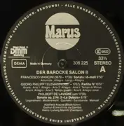 LP - Mancini / Telemann / Naudot / De Lavigne / Bellinzani / Couperin - Der Barocke Salon II