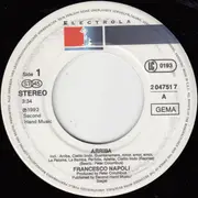 7inch Vinyl Single - Francesco Napoli - Arriba