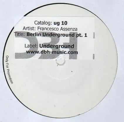Francesco Assenza - Berlin Underground Pt. 1