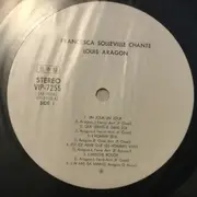LP - Francesca Solleville - Chante Louis Aragon = ルイ・アラゴンを歌う