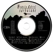 CD - Francis Cabrel - Sarbacane