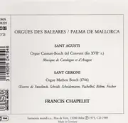 CD - Francis Chapelet - Orgues Historiques / Baléares - Palma De Mallorca