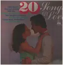 LP - Francis Lai / Blue Haze / Dalida a.o. - 20 Songs Of Love