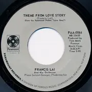 7inch Vinyl Single - Francis Lai - Theme From Love Story