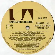 LP - Francis Lai - Francis Lai Plays Francis Lai - Embossed Cover