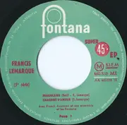 7inch Vinyl Single - Francis Lemarque / Franck Aussman Et Son Ensemble et Les Fontana - Marjolaine - Mono