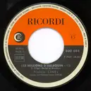 7inch Vinyl Single - Francis Linel Accompagné Par L'Orchestre Johnny Hawkins - Les Millions D'Arlequin - Different Label