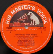 LP - Poulenc - Concerto For Two Pianos, Etc.